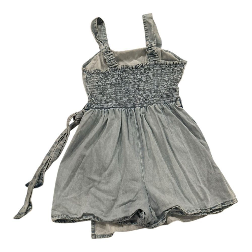 Sincerely Jules Denim Sundress Romper Skort SZ XS - Picture 7 of 12